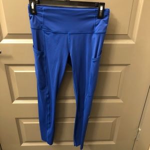 Royal blue Lululemon leggings